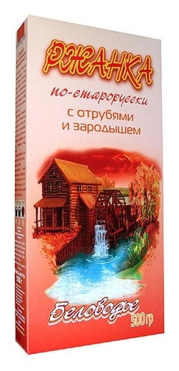 

Каша "Ржанка по-старорусски" с отрубями и зародышем