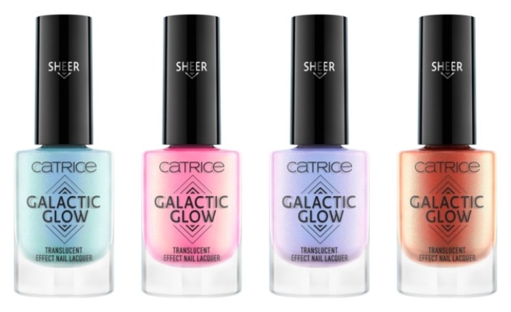 Лак для ногтей Galactic Glow Translucent Effect  Catrice