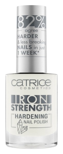 Лак для ногтей укрепляющий Iron Strength Hardening Catrice