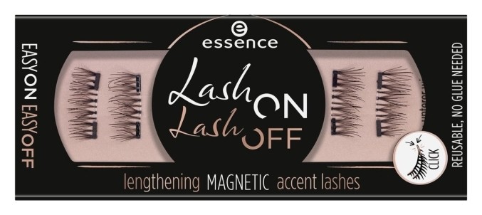 Накладные магнитные ресницы Lash On Lash Off Volumizing Magnetic Accent Lashes Essence