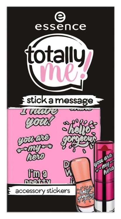 Наклейки для косметических продуктов Totally Me! Stick A Message Accessory Stickers