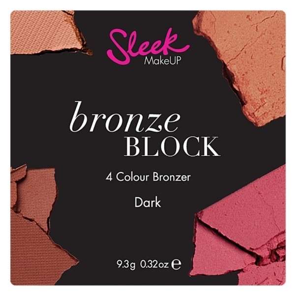 Бронзер для лица Bronze Block 4 in 1  Sleek MakeUp
