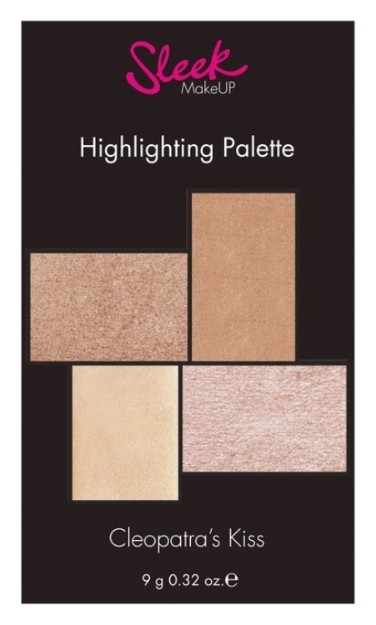 Палетка хайлайтеров для лица Highlighting Palette Sleek MakeUp