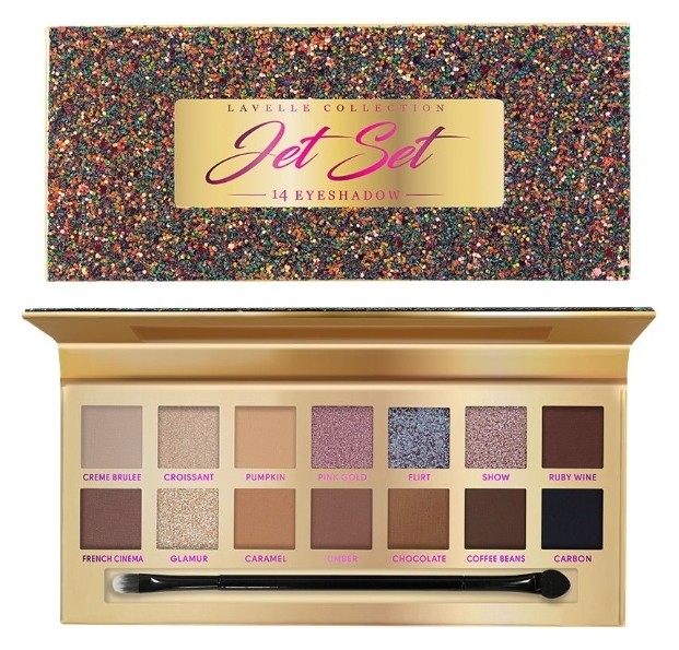 Тени для век JET SET 14 Eyeshadow Lavelle