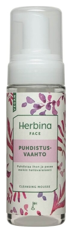 Пенка для очищения лица Herbina