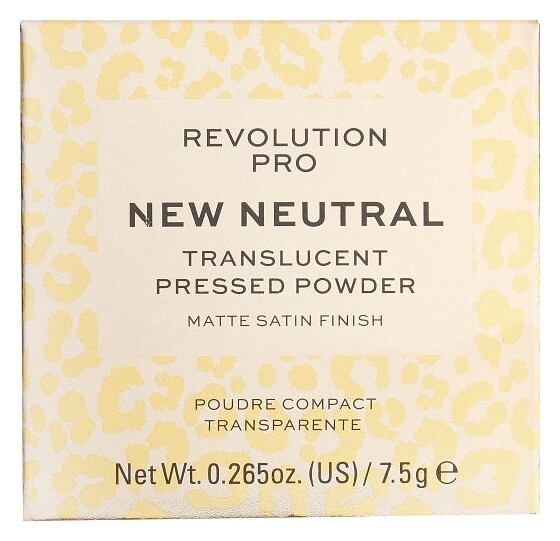 Пудра для лица "Neutral Translucent Pressed Powder" Белая  Revolution PRO