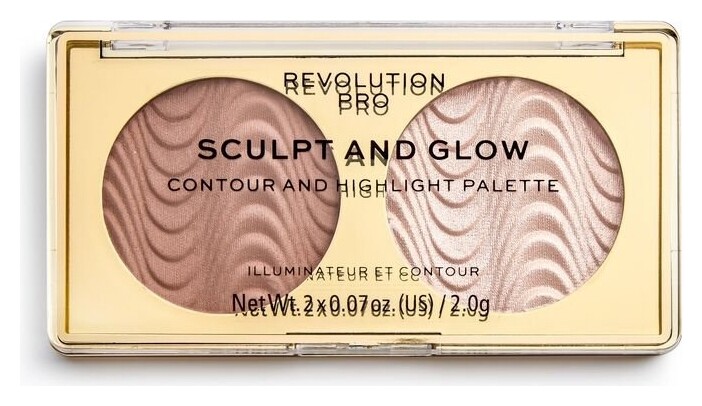 Бронзер и хайлайтер для лица "Sculpt & Glow" отзывы