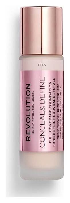 Тональное средство для лица Conceal & Define - Foundation Makeup Revolution