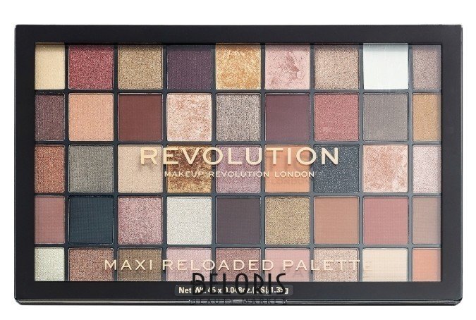 Палетка теней для век Maxi Reloaded Eyeshadow Palette Makeup Revolution Reloaded