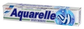 Зубная паста "Whitening" двухцветная Aquarelle