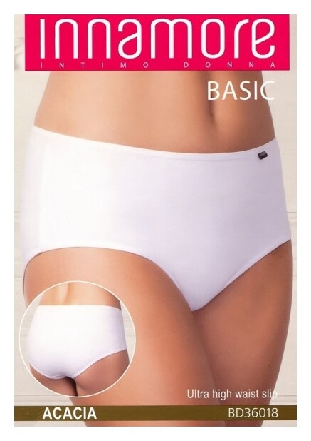 Трусики макси-слип большого размера с завышенной линией талии BD36018  Innamore