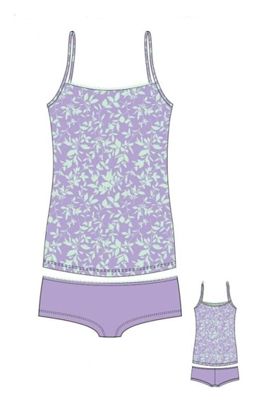 Комплект FOGLIAME майка + шорты  Innamore