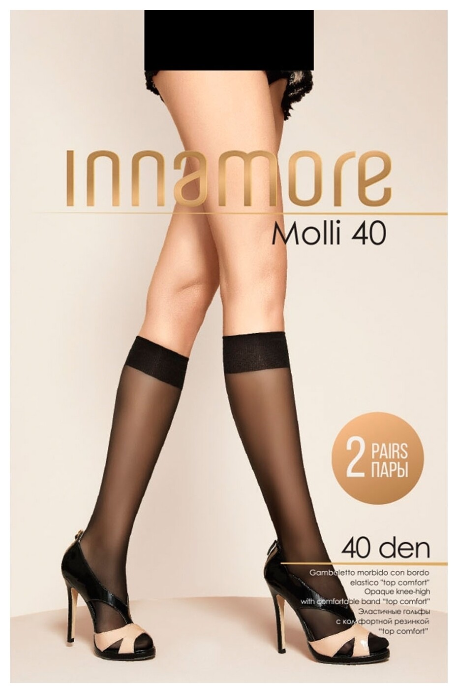 Гольфы Molli 40 Den Innamore