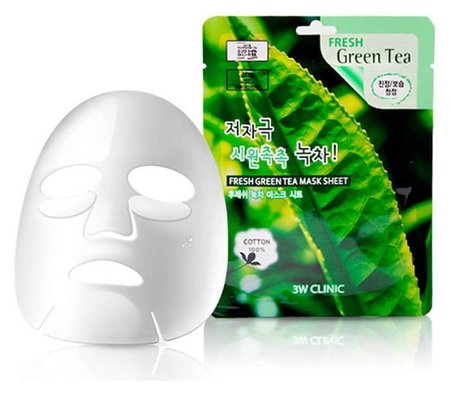 Освежающая маска для лица с зеленым чаем отзывы
