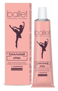 Тональный крем с лецитином тон натуральный Ballet Свобода