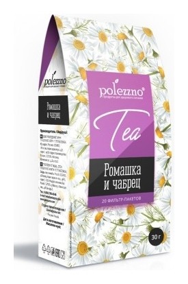 Ромашка и чабрец  Polezzno