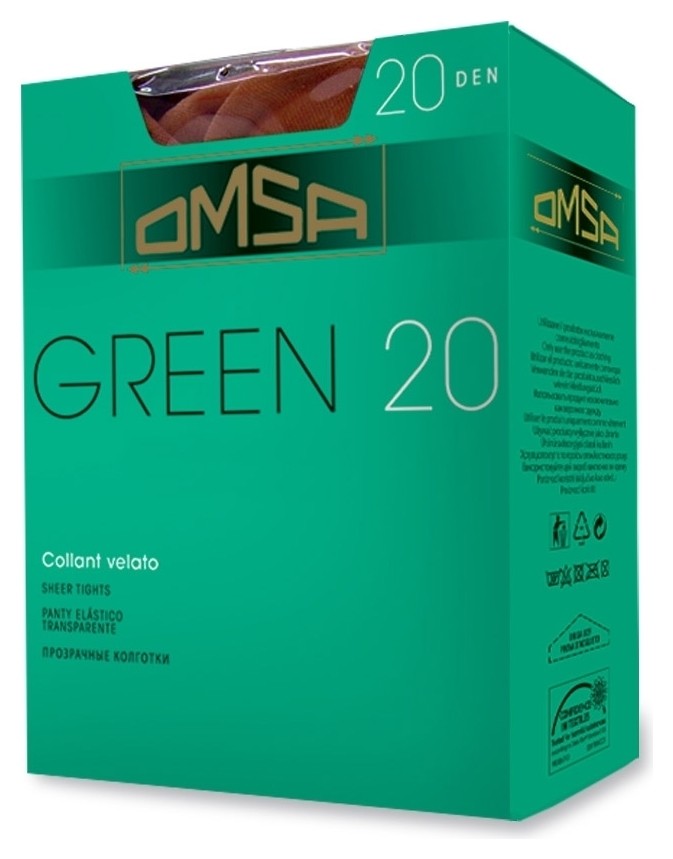 Колготки женские Green 20 Den  Omsa