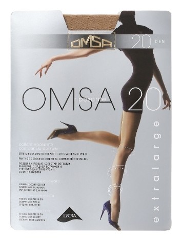 Колготки XXL 20 Den  Omsa