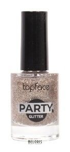 Лак для ногтей Party Glitter Nail TopFace