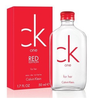 Туалетная вода One Shock For Her (red edition)  Calvin Klein
