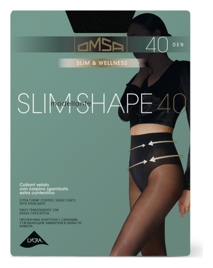 Колготки женские Slim Shape 40 Den  Omsa
