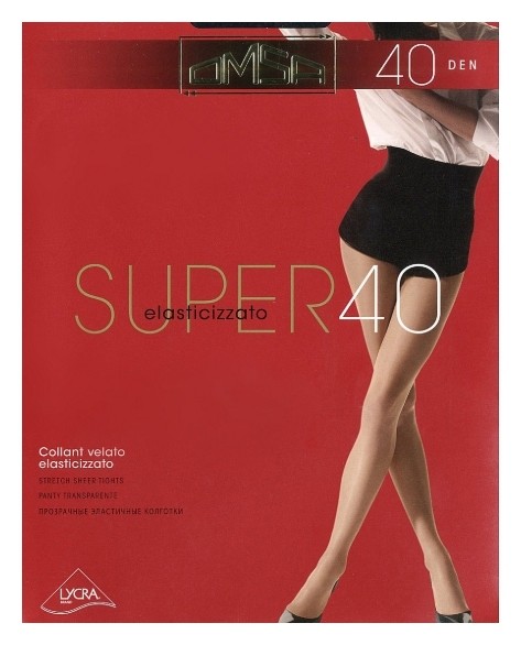 Колготки женские Super 40 Den  Omsa