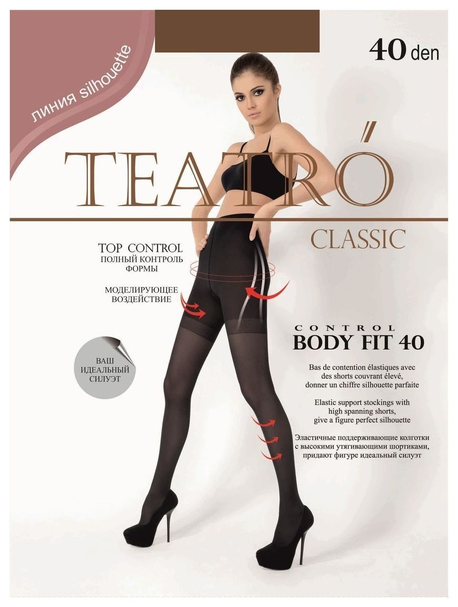 Женские колготки Body Fit 40 den  Teatro