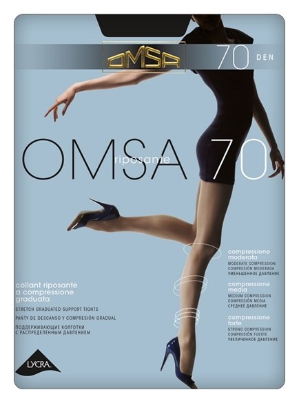 Колготки женские Omsa 70 Den  Omsa