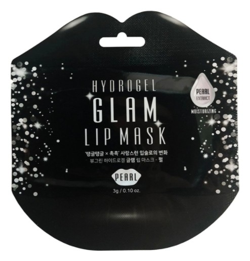 Маска для губ гидрогелевая с экстрактом жемчуга Hydrogel Glam Lip Mask Pearl