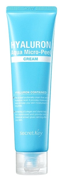 Крем для лица Hyaluron Aqua Micro-Peel Cream Secret Key