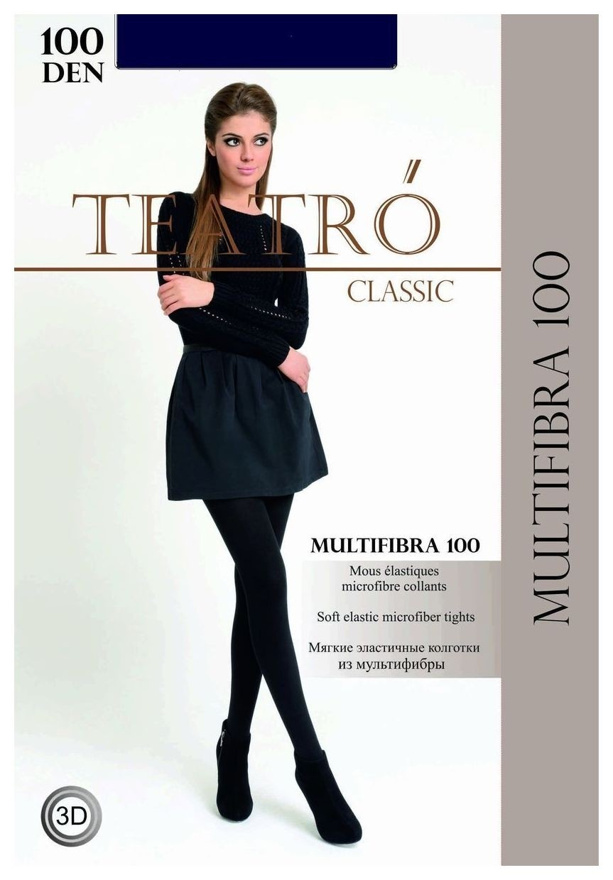 Колготки женские Multifibra color 100 den Teatro