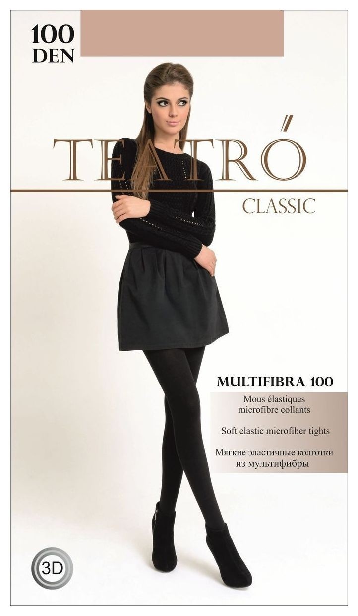 Колготки женские Multifibra melange 100 den  Teatro