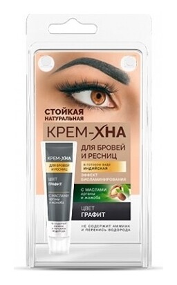 Краска для бровей и ресниц Индийская отзывы