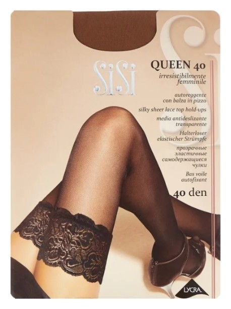 Чулки женские Queen 40 den  SiSi
