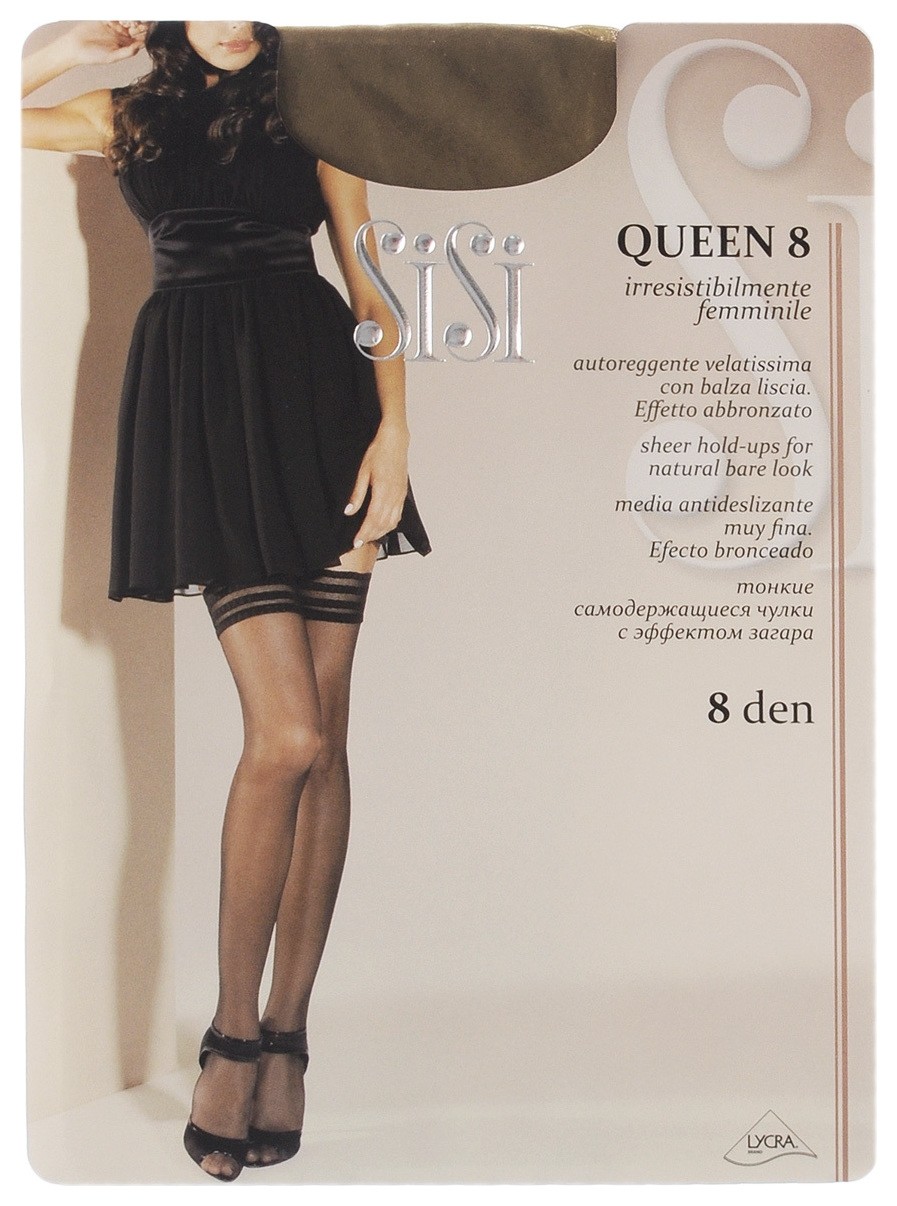 Чулки женские Queen 8 den  SiSi