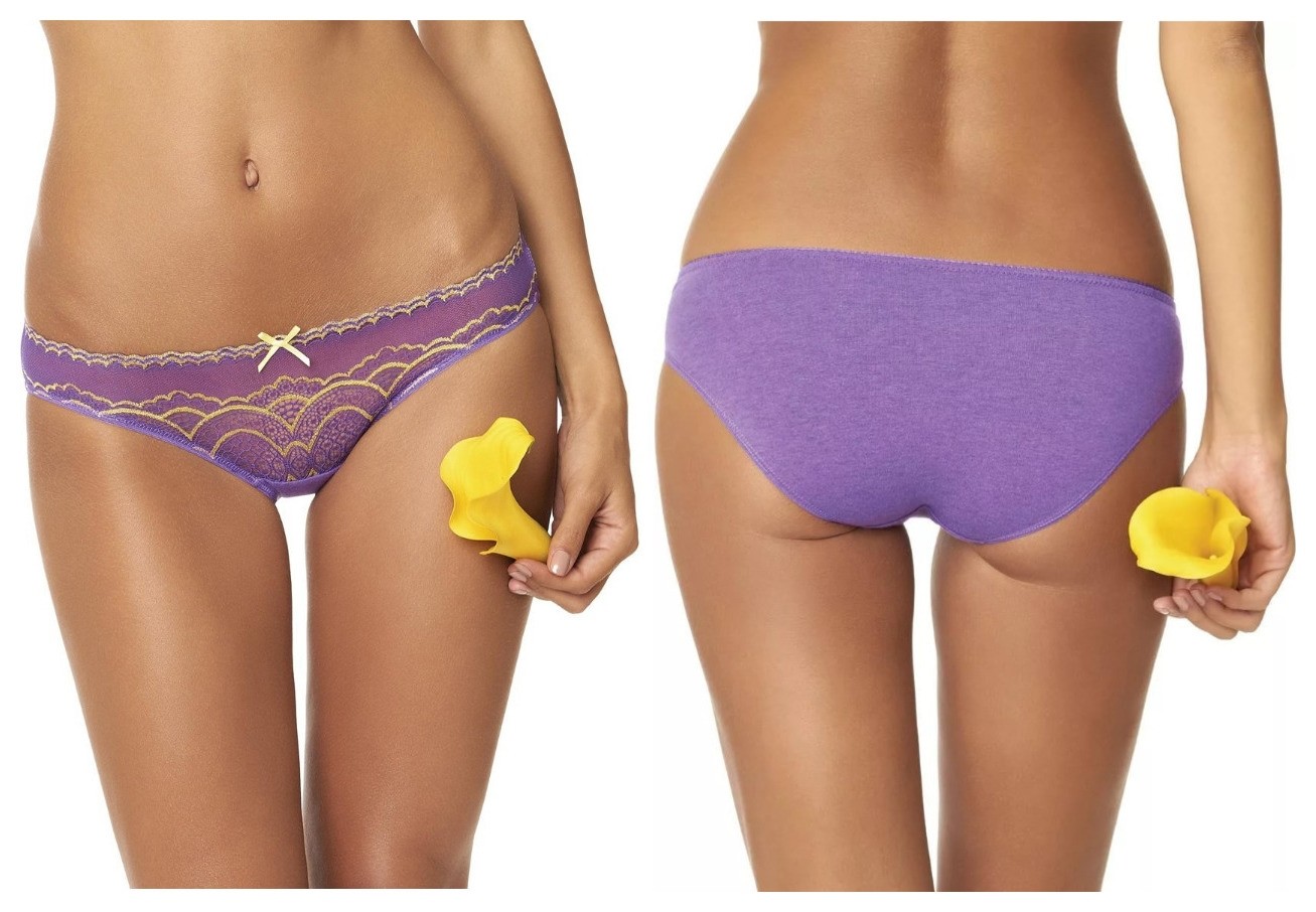 Трусики слип Dominique EC0349p  LUI et ELLE