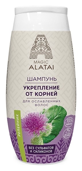 

Шампунь Магический Алтай укрепление от корней