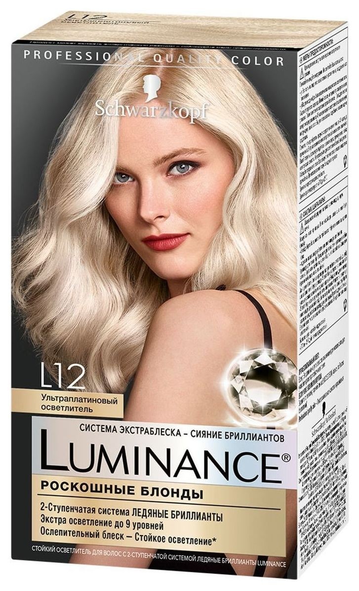 Тон L12 Ультра платиновый осветлитель  Schwarzkopf Professional