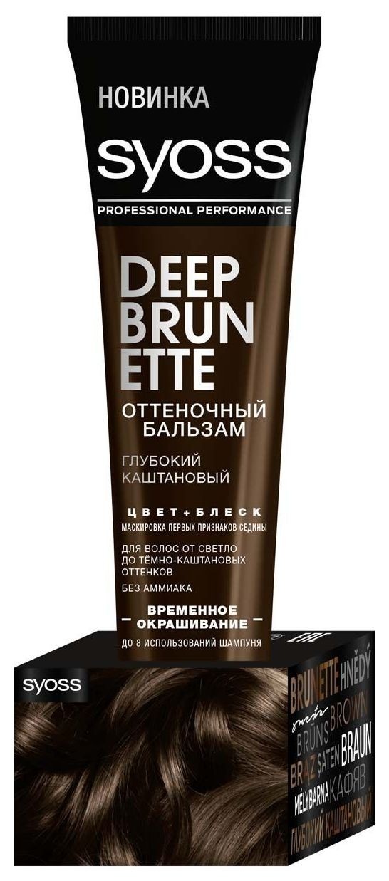 Глубокий каштановый  Syoss