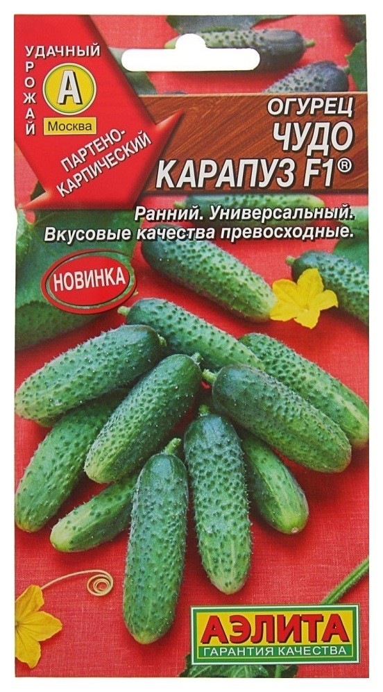

Семена Огурец "Чудо карапуз F1" (стандарт)