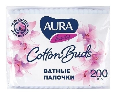 Ватные палочки Cotton Buds Aura