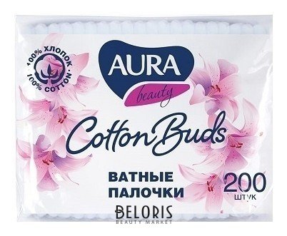 Ватные палочки Cotton Buds Aura BEAUTY