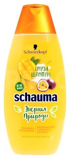 Шампунь для волос Смузи манго, маракуйя и рисовое молочко Schauma