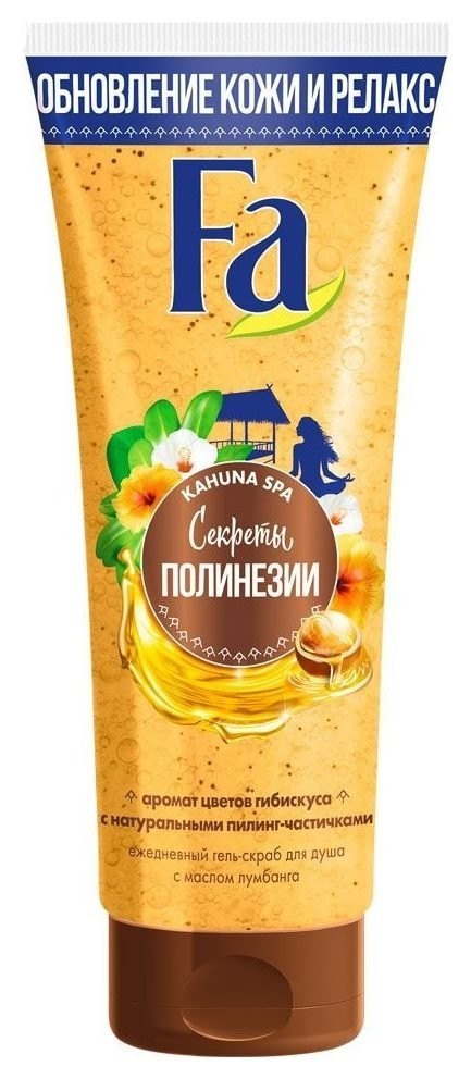 Гель-скраб для душа Kahuna spa FA