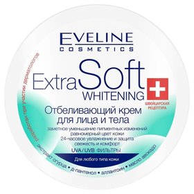 Крем для лица и тела отбеливающий Whitening Eveline Cosmetics