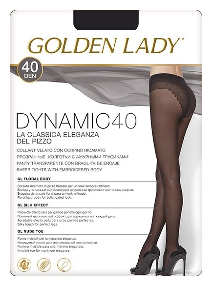Колготки Dinamic 40 Den  Golden Lady