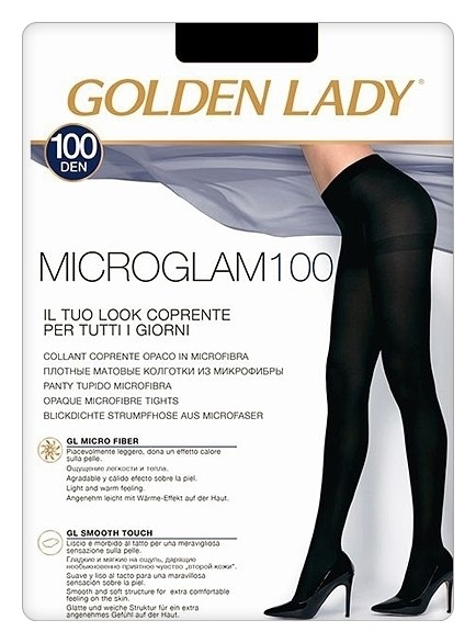 Колготки Micro Glam 100 Den  Golden Lady
