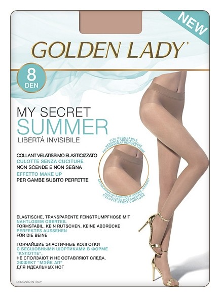 Колготки My Secret Summer 8 Den  Golden Lady
