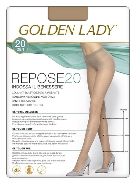 Колготки Repose 20 Den  Golden Lady