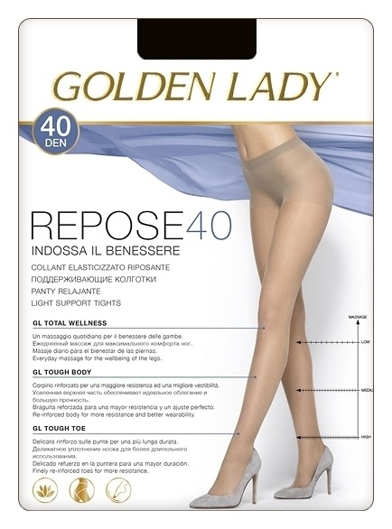Колготки Repose 40 Den  Golden Lady